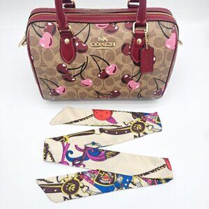 Skinny Scarf | Hand Bag, Neck Scarf (1 piece) - Color Set #11 / Brand New